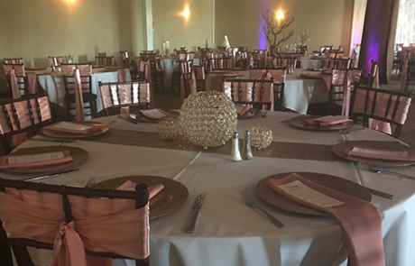 tablescape for wedding day
