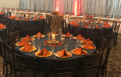 fall table decorations for wedding reception